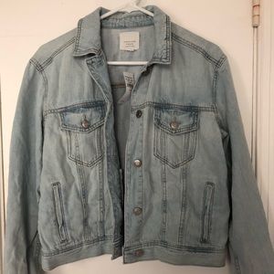 Light Blue Denim Jean Jacket